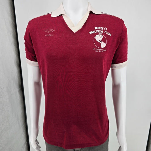 Vintage 1980s Umbro Kopecky's Worldwide Foods Wisconsin Soccer Jersey (Large)