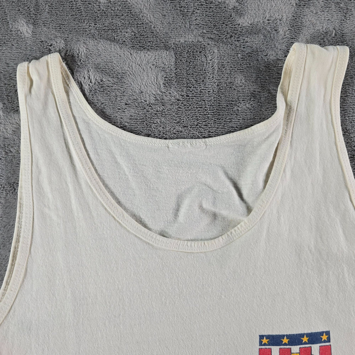 Vintage 1988 Pepsi Hoop-D-Do Dallas Texas Streetball Over America Tank Top (XL)