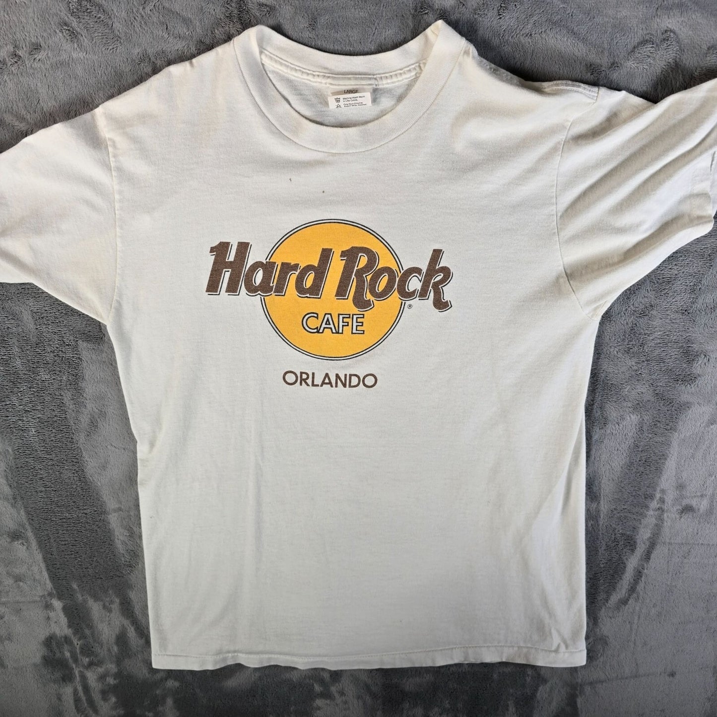 Vintage 1990s Hard Rock Cafe Orlando Made in USA Single Stitch T-Shirt (M/L)