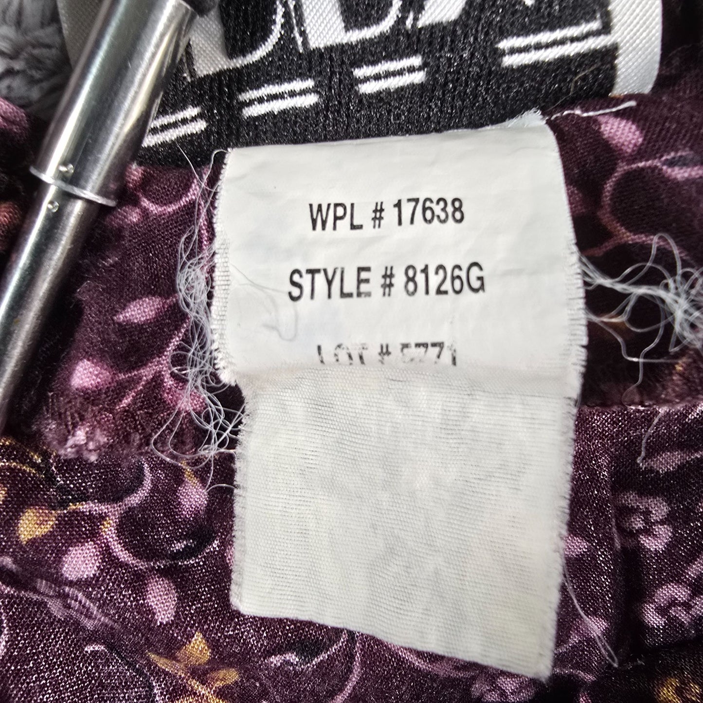 Vintage 1990s DBY Purple Floral Rayon Button Front Sleeveless Mini Sundress (S)