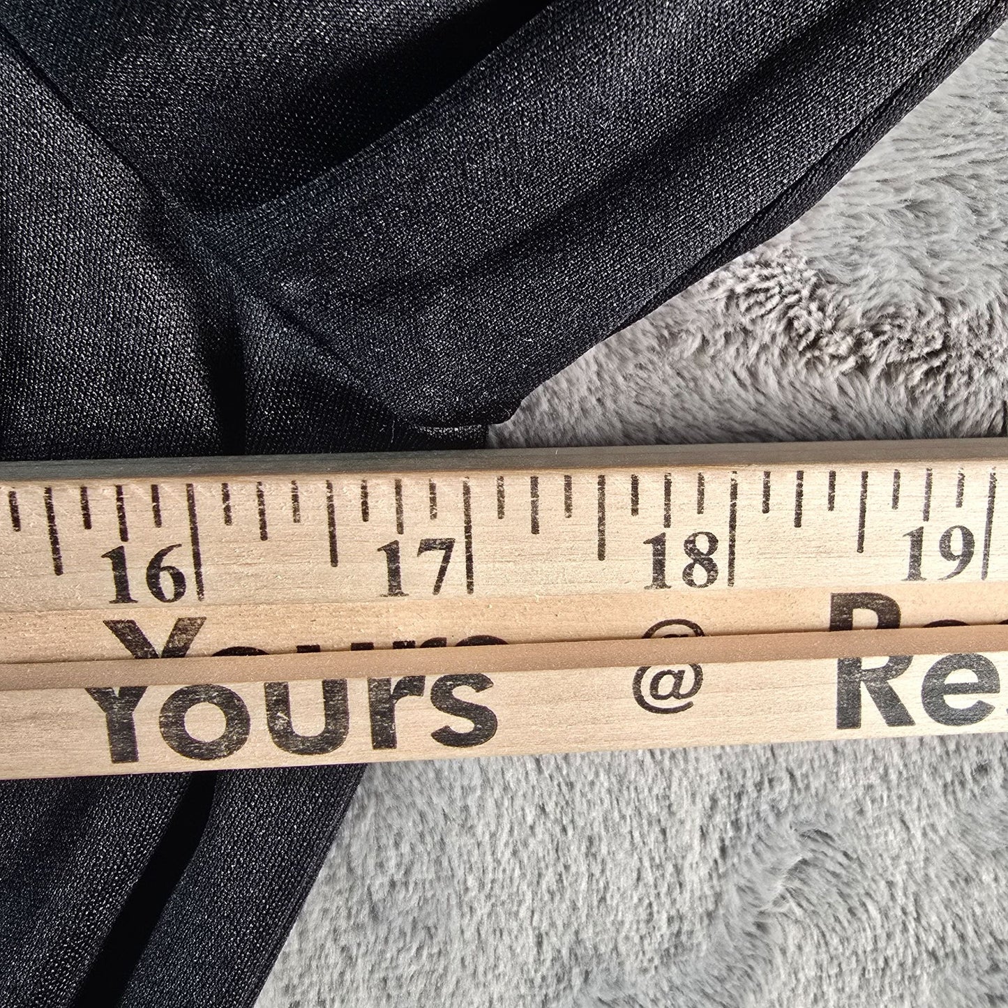 Vintage 1980s Alison Peters Black Long Sleeve Faux Wrap Midi Dress (Small)