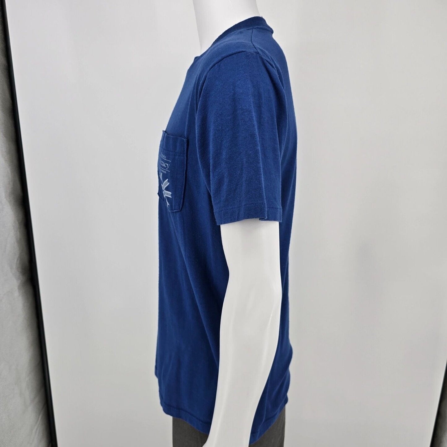 Vintage Late 1980s Early 1990s Kentucky Literacy Commission Pocket T-Shirt (M/L)
