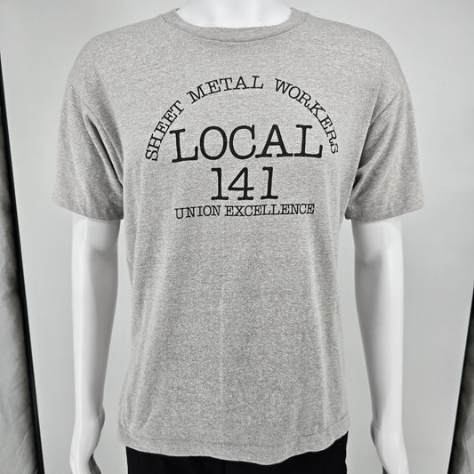 Vintage Early 1990s Sheet Metal Workers Local 141 Cincinnati Union T-Shirt (L)