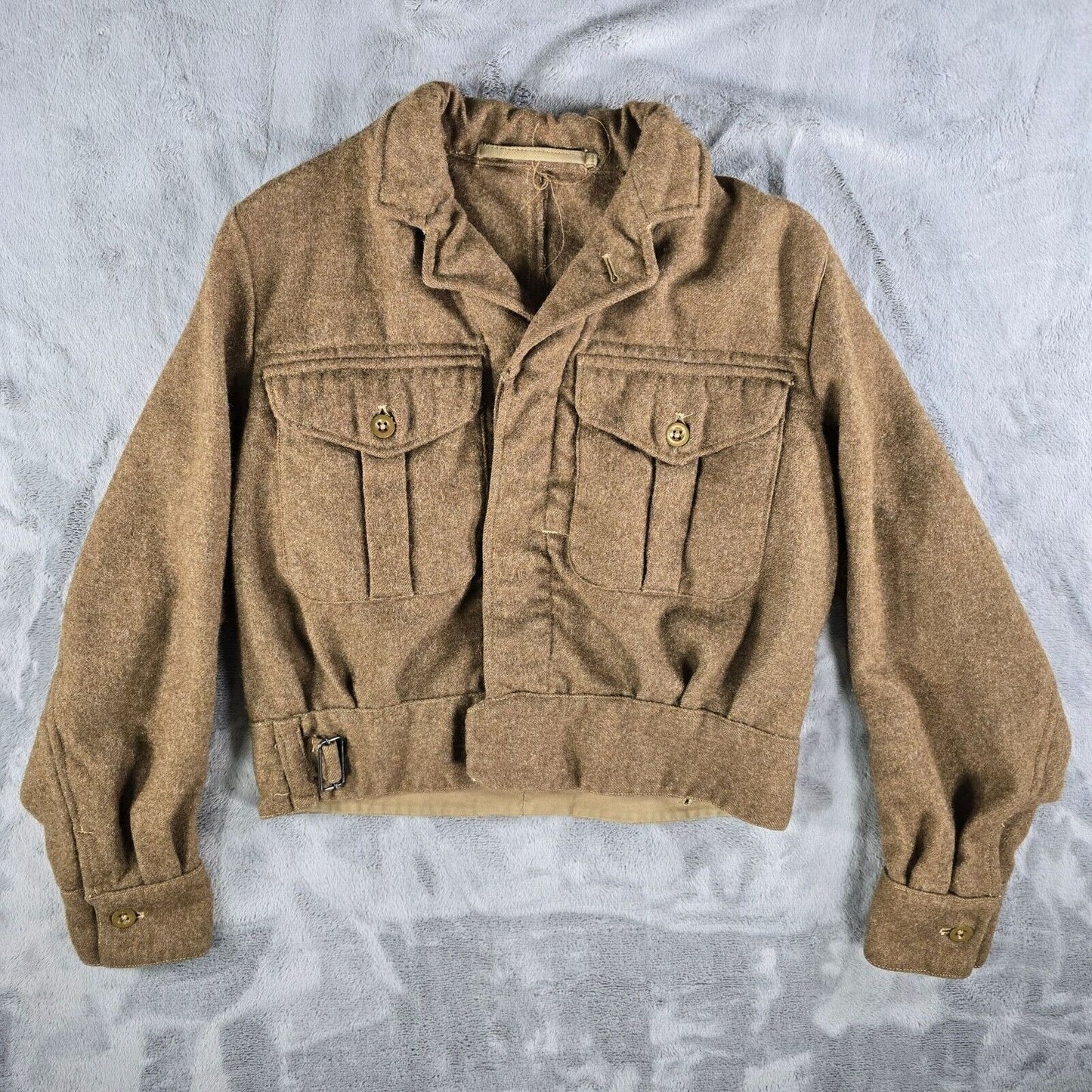 Vintage Montague Burton Battledress 1949 Pattern British Military Jacket (XS)