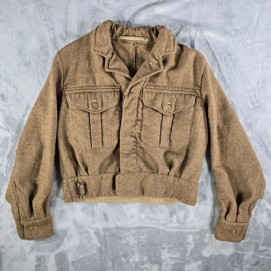 Vintage Montague Burton Battledress 1949 Pattern British Military Jacket (XS)