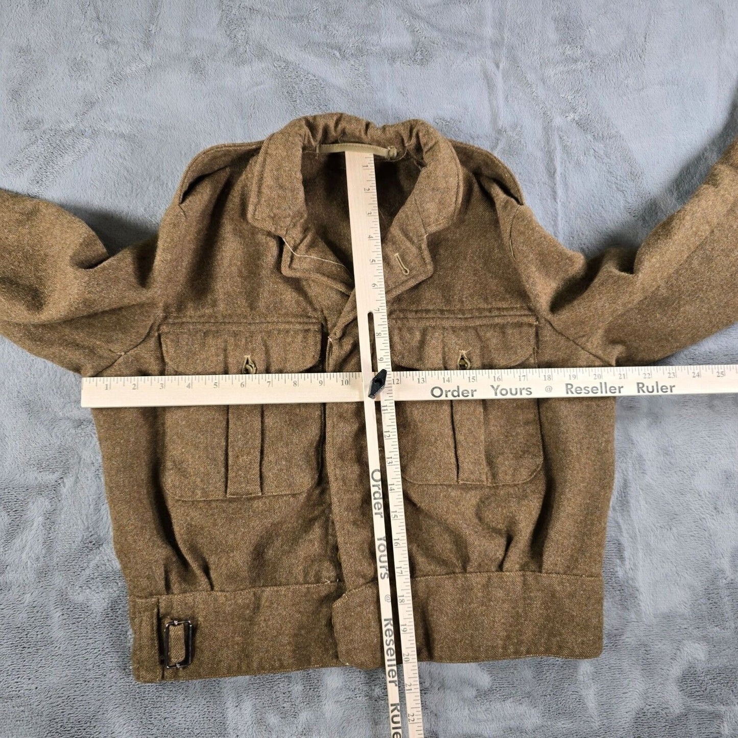 Vintage Montague Burton Battledress 1949 Pattern British Military Jacket (XS)