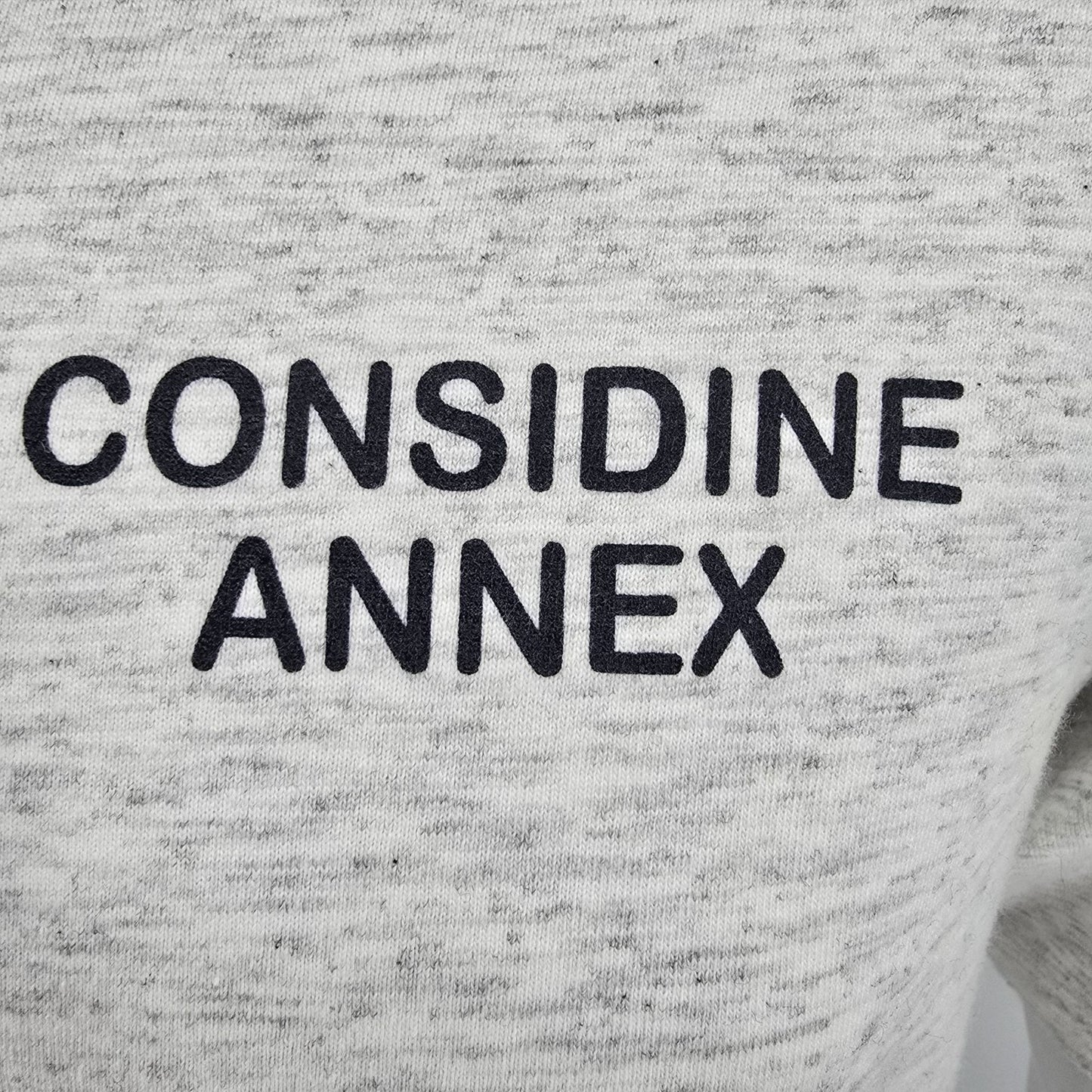 Vintage 1990s Oneita Considine Annex Akron Ohio Gray Single Stitch T-Shirt (M/L)
