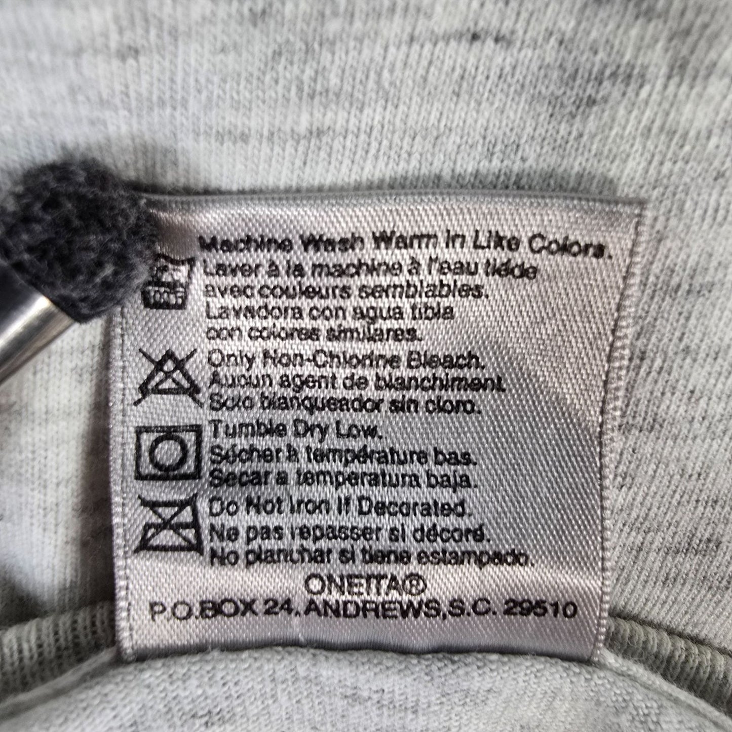 Vintage 1990s Oneita Considine Annex Akron Ohio Gray Single Stitch T-Shirt (M/L)