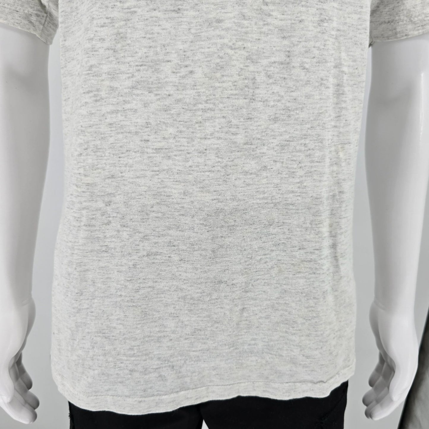 Vintage 1990s Oneita Considine Annex Akron Ohio Gray Single Stitch T-Shirt (M/L)