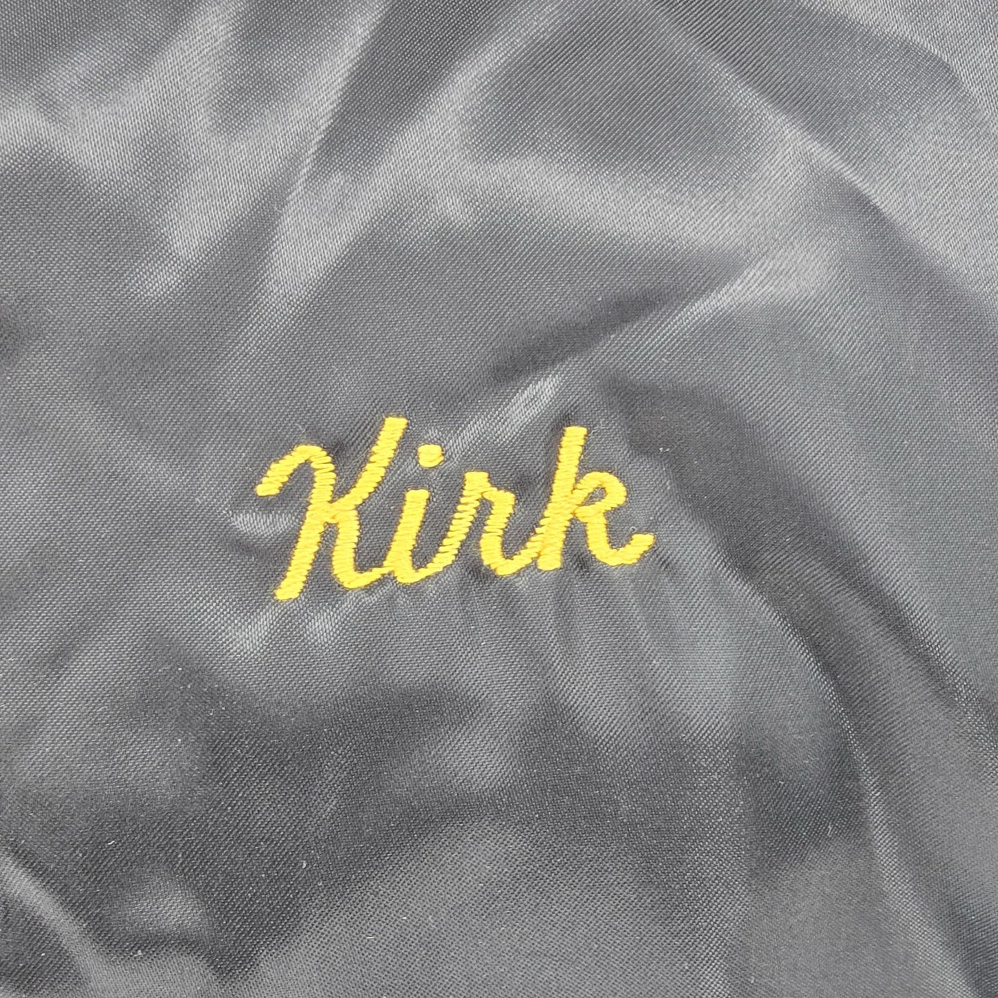 Vintage 1990s Hilton Active Apparel "Kirk" Killer Bees Soccer Nylon Jacket (L)