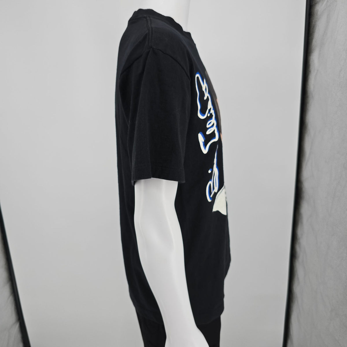 Vintage 1990s Sof Tee by Tee Jays NASCAR Bill Elliot # 11 Portrait T-Shirt (M)