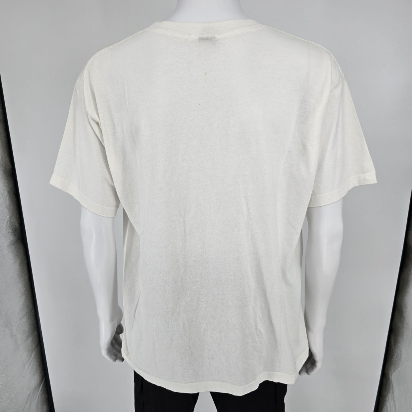 Vintage 1980s Labor Supports Jesse Jackson '88 Political Campaign T-Shirt (XL)