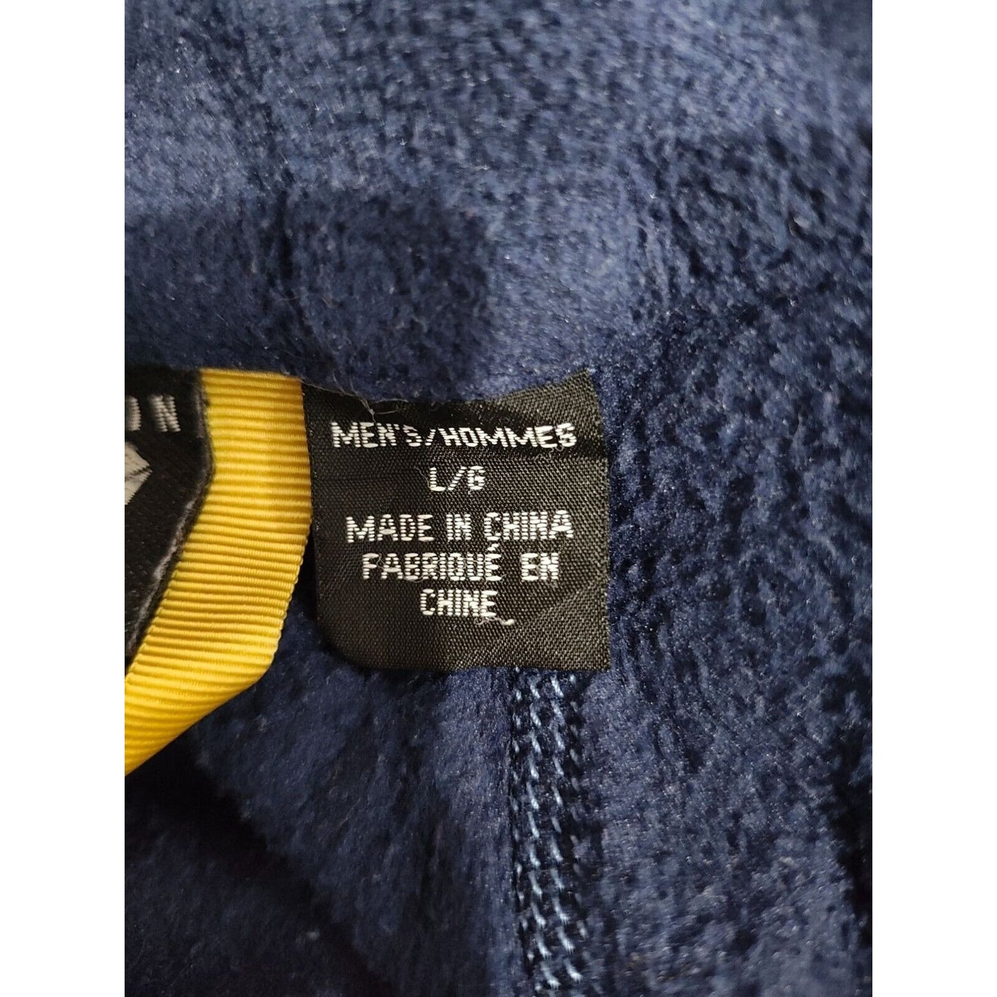 Mountain Hardwear Mens Polartec Classic 1/4 Zip Blue Fleece Pullover (L)
