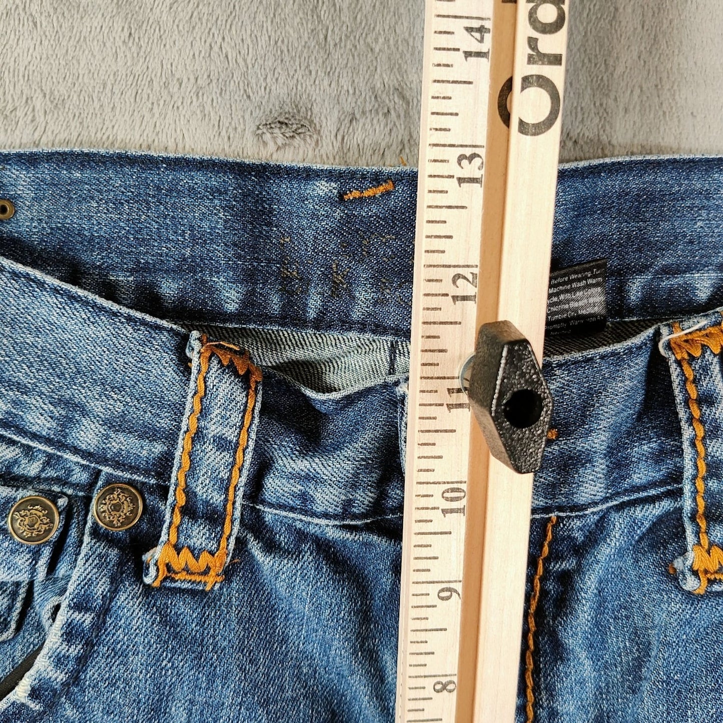 Baileys Point Black Label Men's Blue Jeans Size 32x32 Denim 100% Cotton