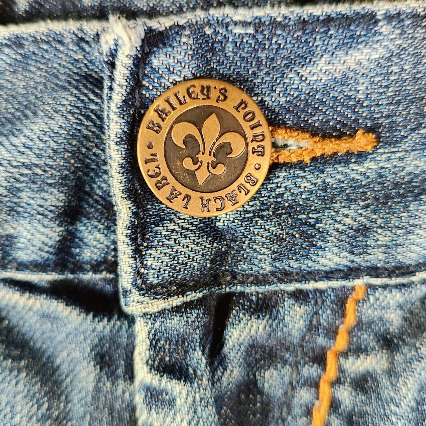 Baileys Point Black Label Men's Blue Jeans Size 32x32 Denim 100% Cotton