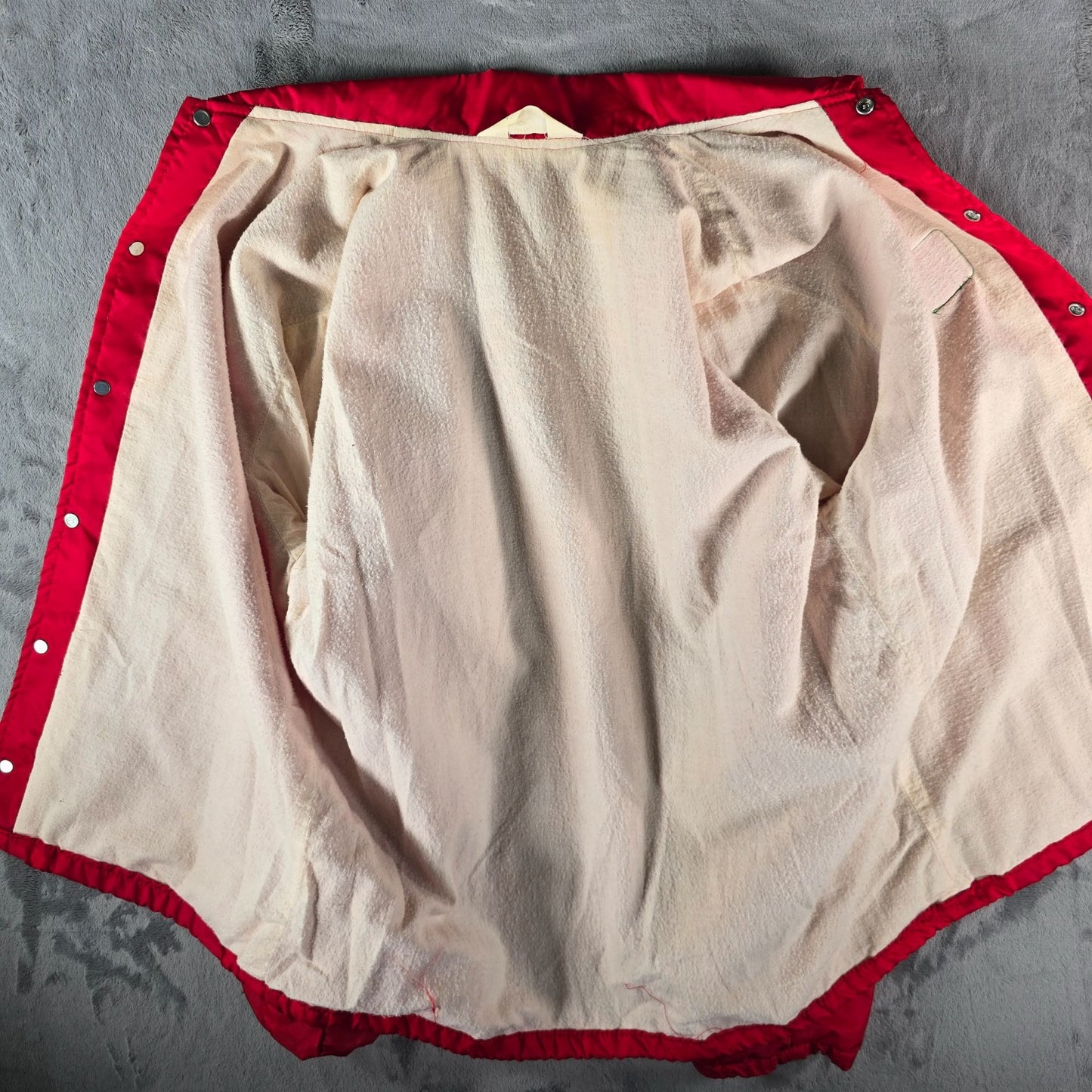 Vintage 1970s Gem Sportswear Voris Seeds Four Leaf Clover Farm Coach Jacket (L)