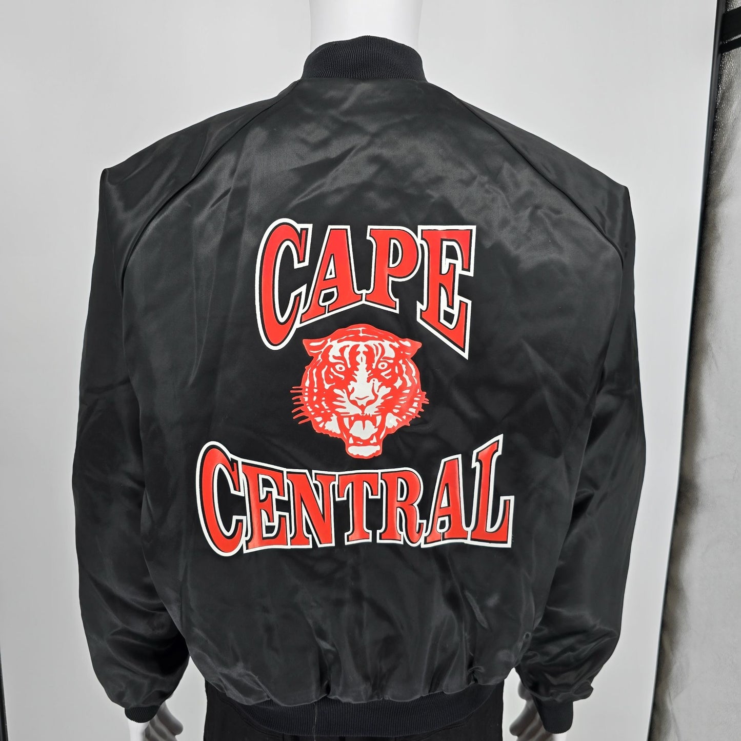 Vintage 1990s Cape Central Booster Cape Girardeau, Missouri Nylon Jacket (XL)