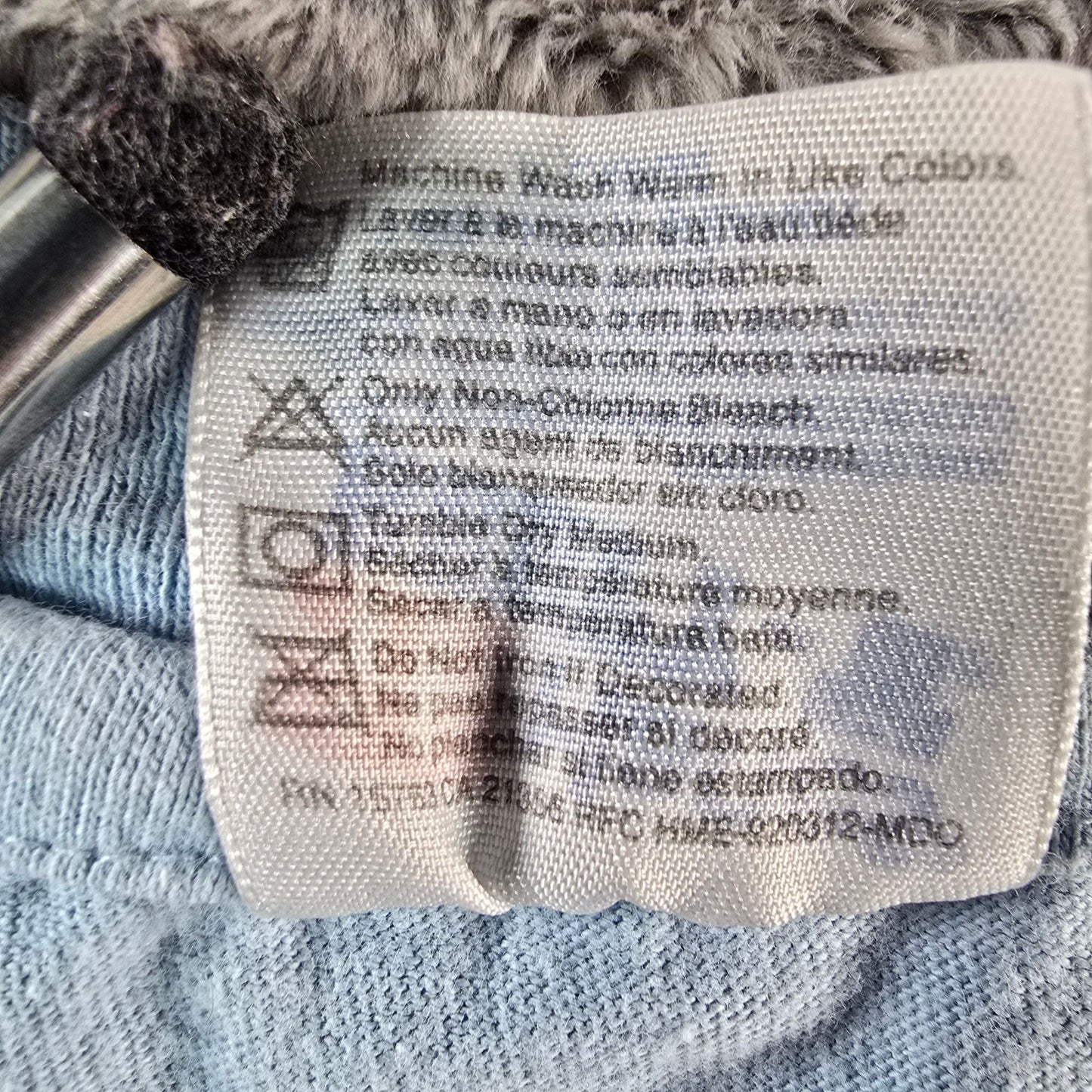 Vintage 1990s Hanes Beefy-T Light Blue Grand Hotel Mackinac Island Shirt (L)