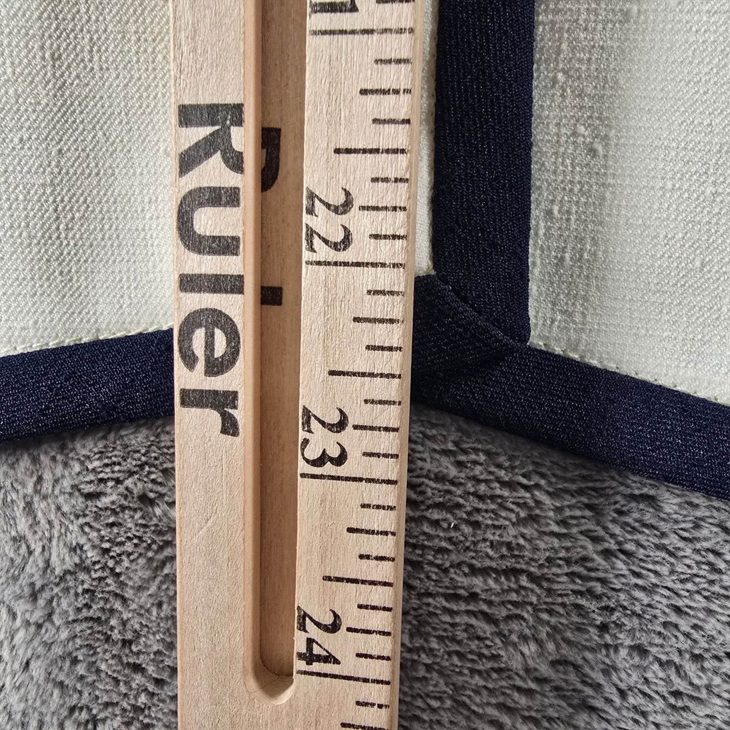 Vintage 1980s Women's Nautical Style Ivory/Navy Tailored Button-Up Vest (M)