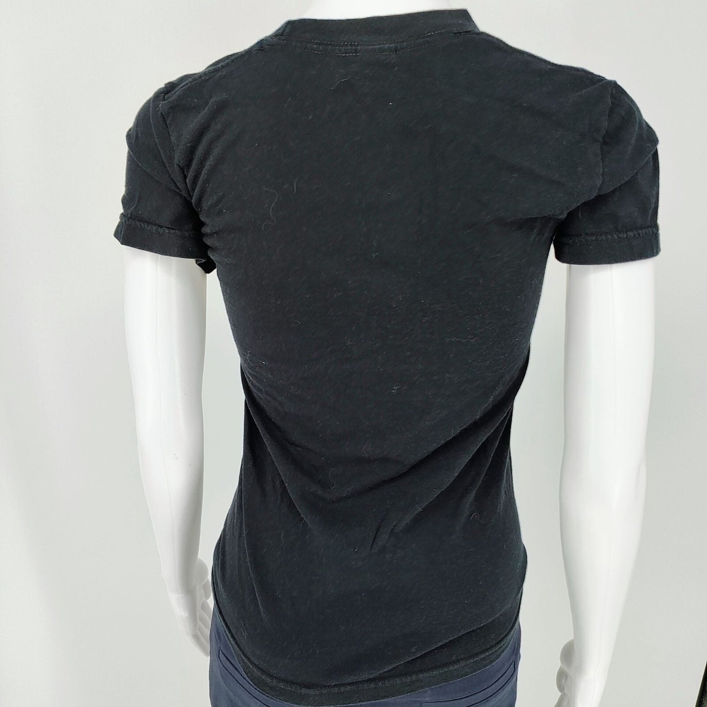 Obey Womens Barack Obama Made in USA "Progress" Black Graphic T-Shirt (Small)