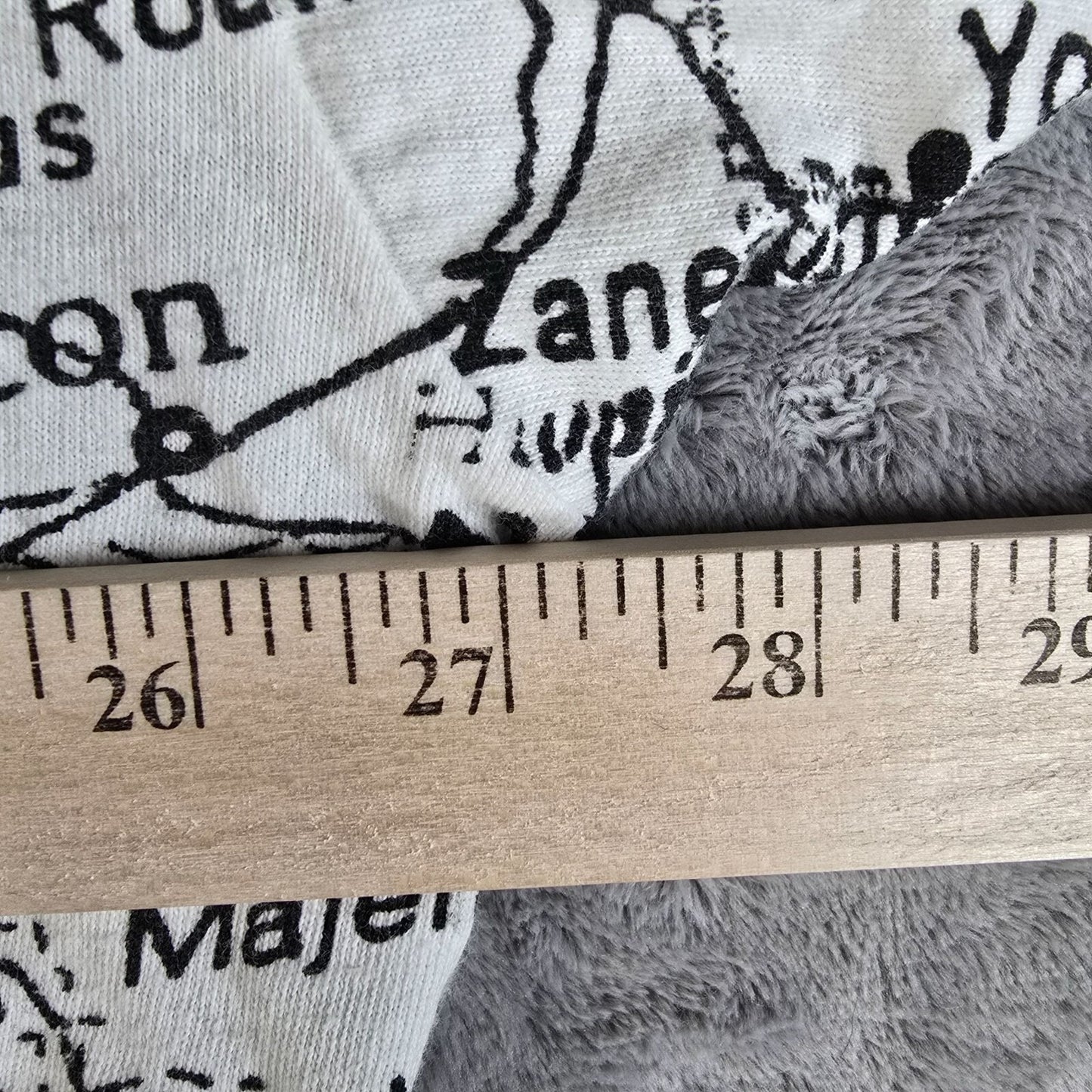 Vintage 1990s Indiana Hoosier Hospitality All Over Print Map T-Shirt (OSFA/3XL)