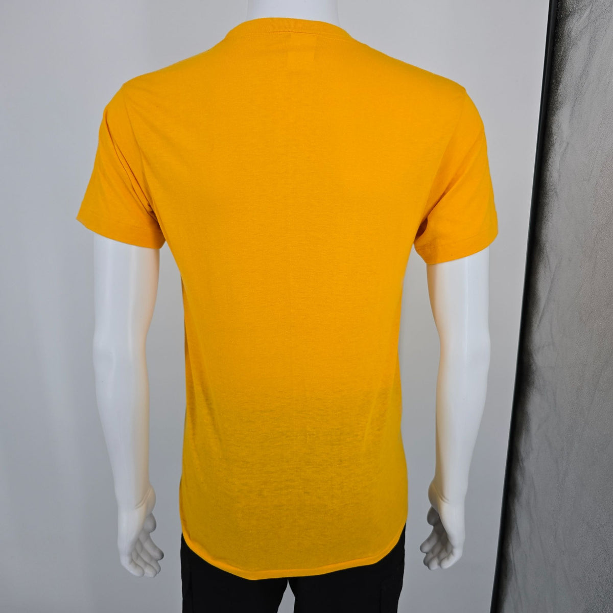 Vintage 1980s Anvil Golden Yellow "Make it with Myers's Rums" Promo Shirt (S)