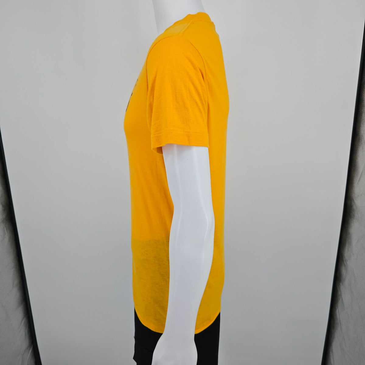 Vintage 1980s Anvil Golden Yellow "Make it with Myers's Rums" Promo Shirt (S)