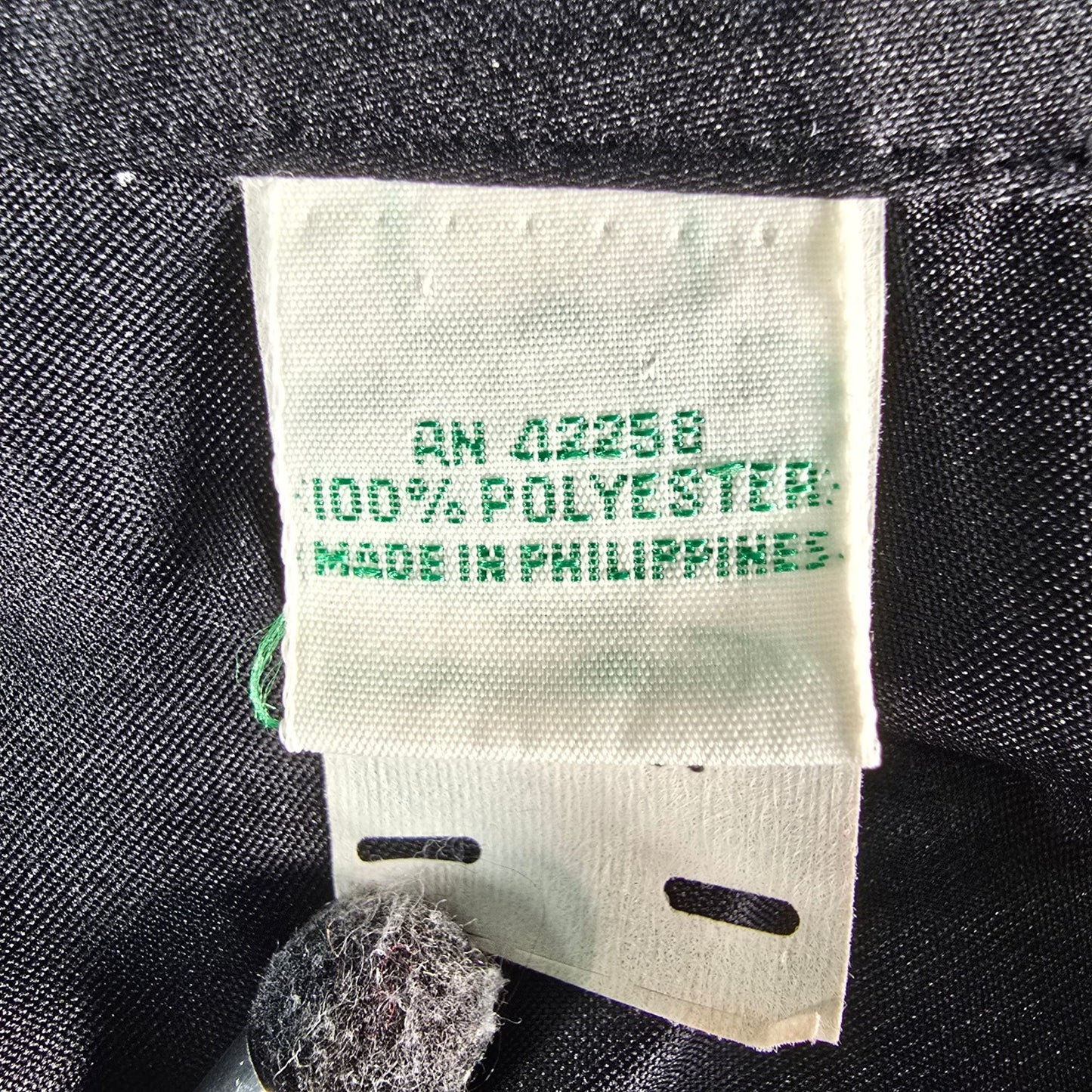 Vintage 1980s Women's Black Polyester Sheer Organza Insert Satin Blouse (M)