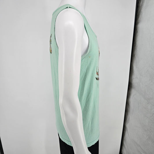2000s Comfort Colors Dewey's Destin FL Crab Art Campus Collection Tank Top (S)