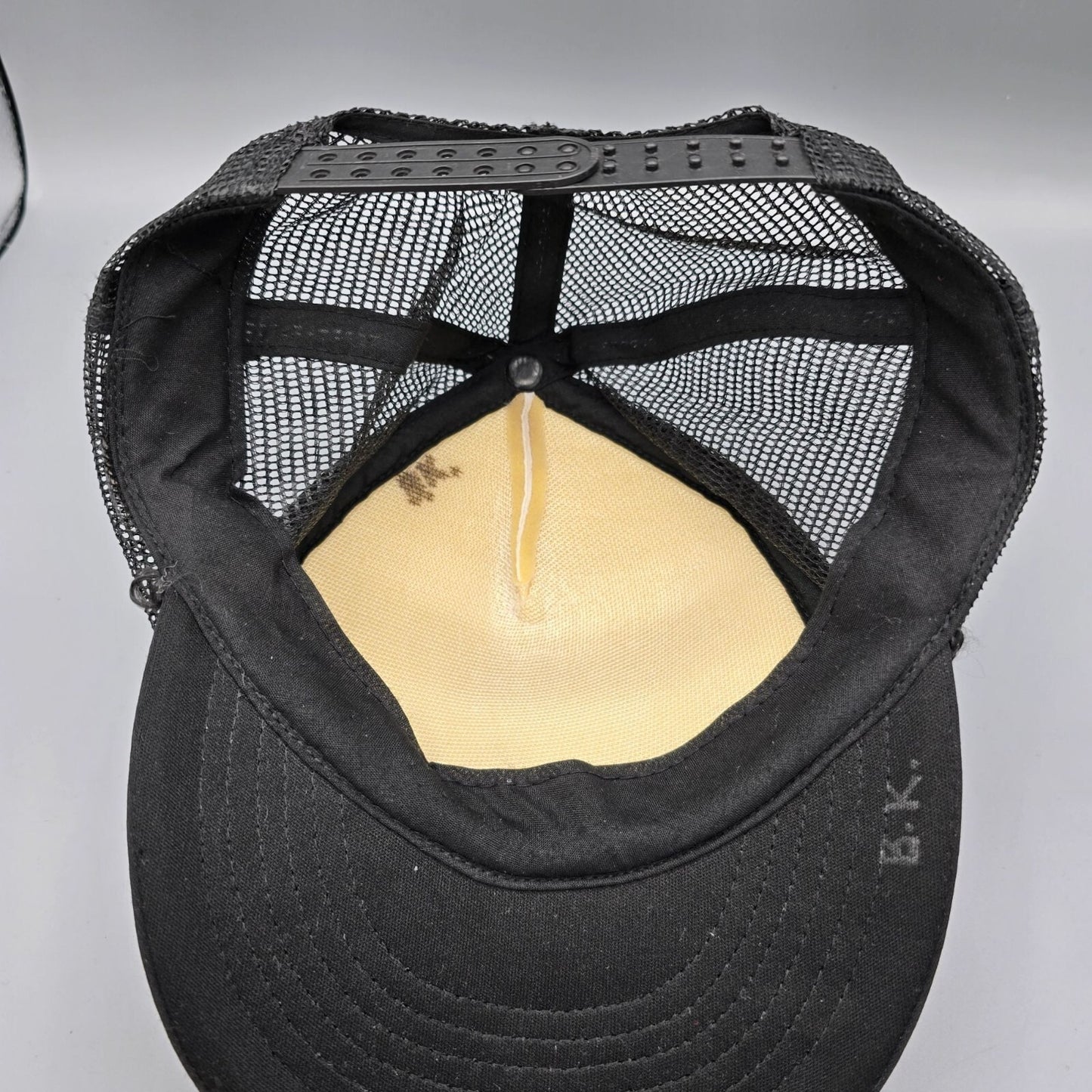Distressed Legoland California Black & White Snapback Youth Size Trucker Hat