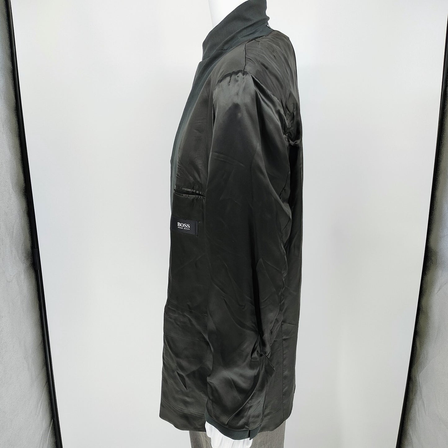 Boss Hugo Boss Dark Green/Gray Sokrates/Sigma Suit Jacket (42R) *FLAW*