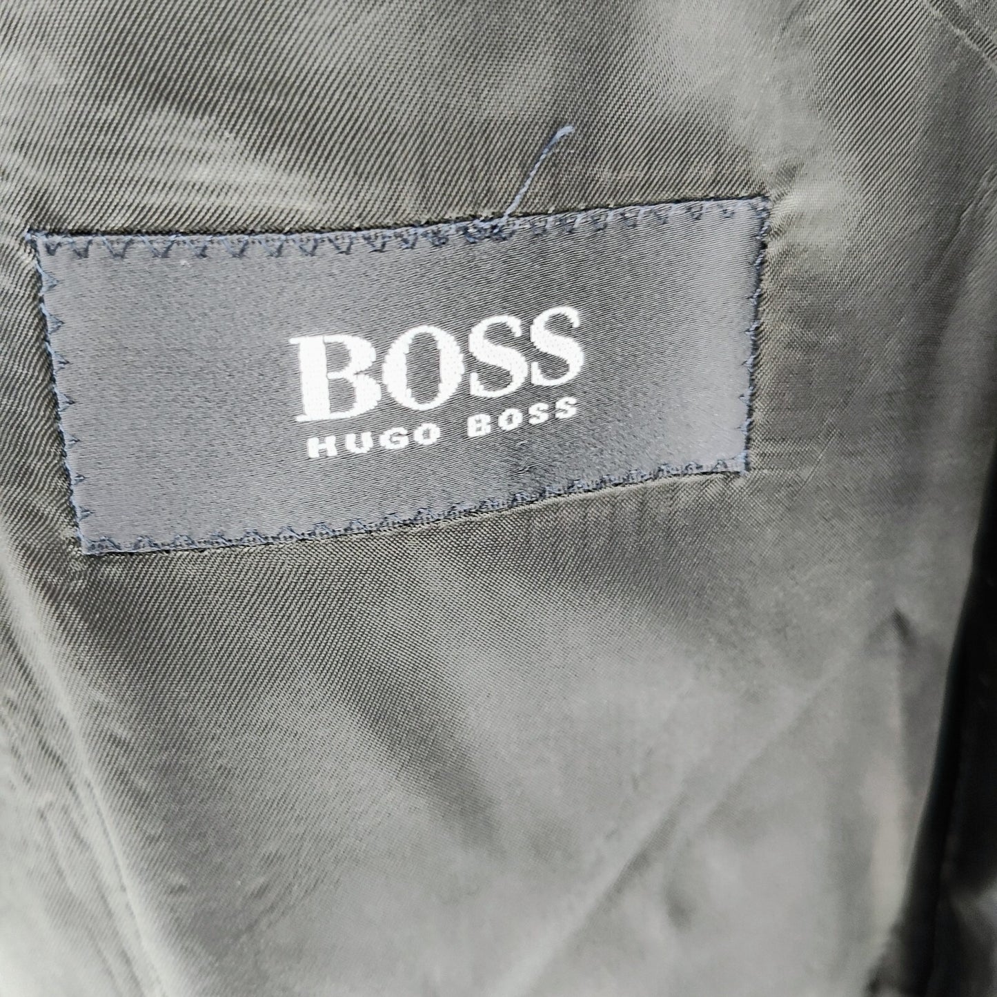 Boss Hugo Boss Dark Green/Gray Sokrates/Sigma Suit Jacket (42R) *FLAW*