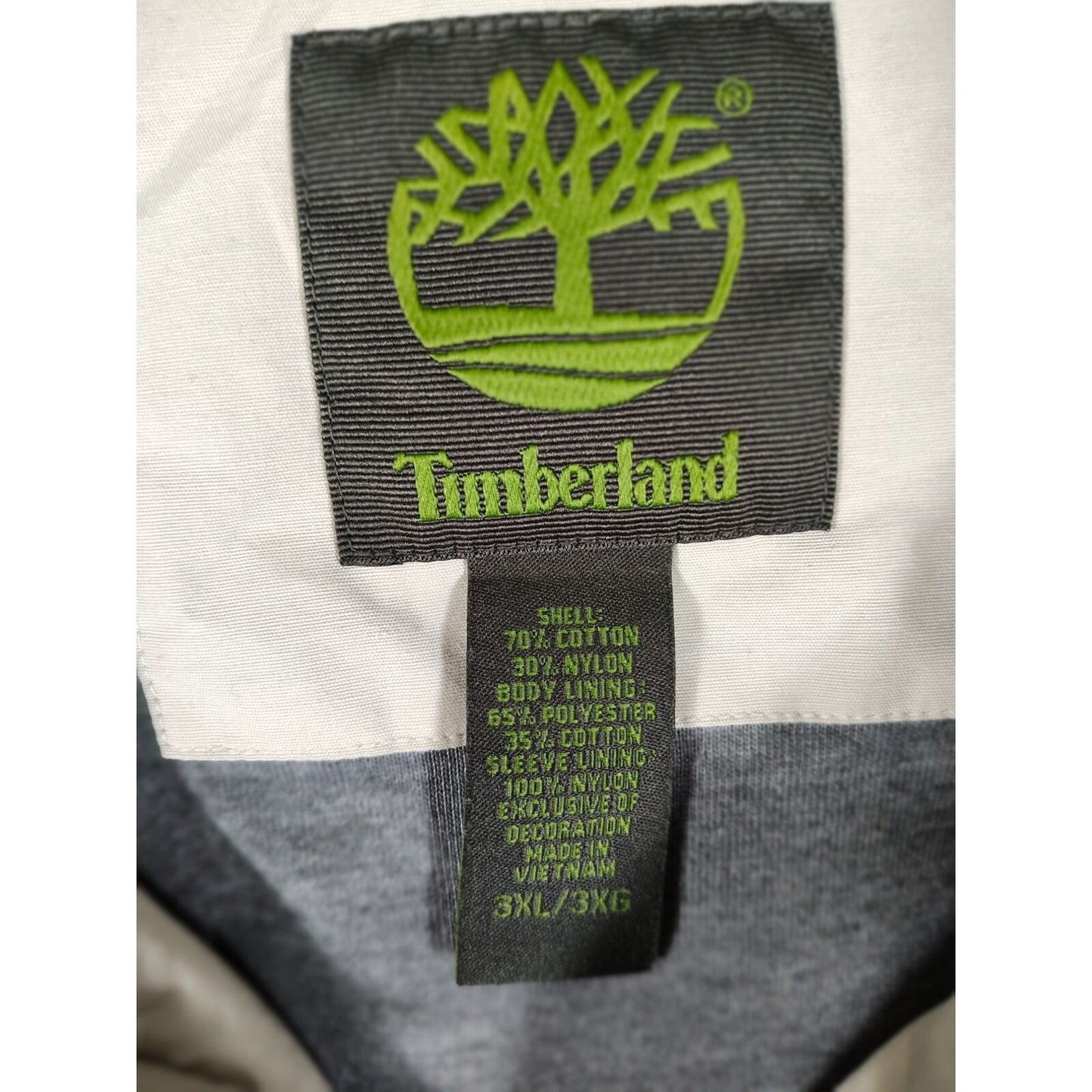Timberland Mens Light Tan/ Beige Jersey Lined Full-Zip Bomber Jacket (3XL)