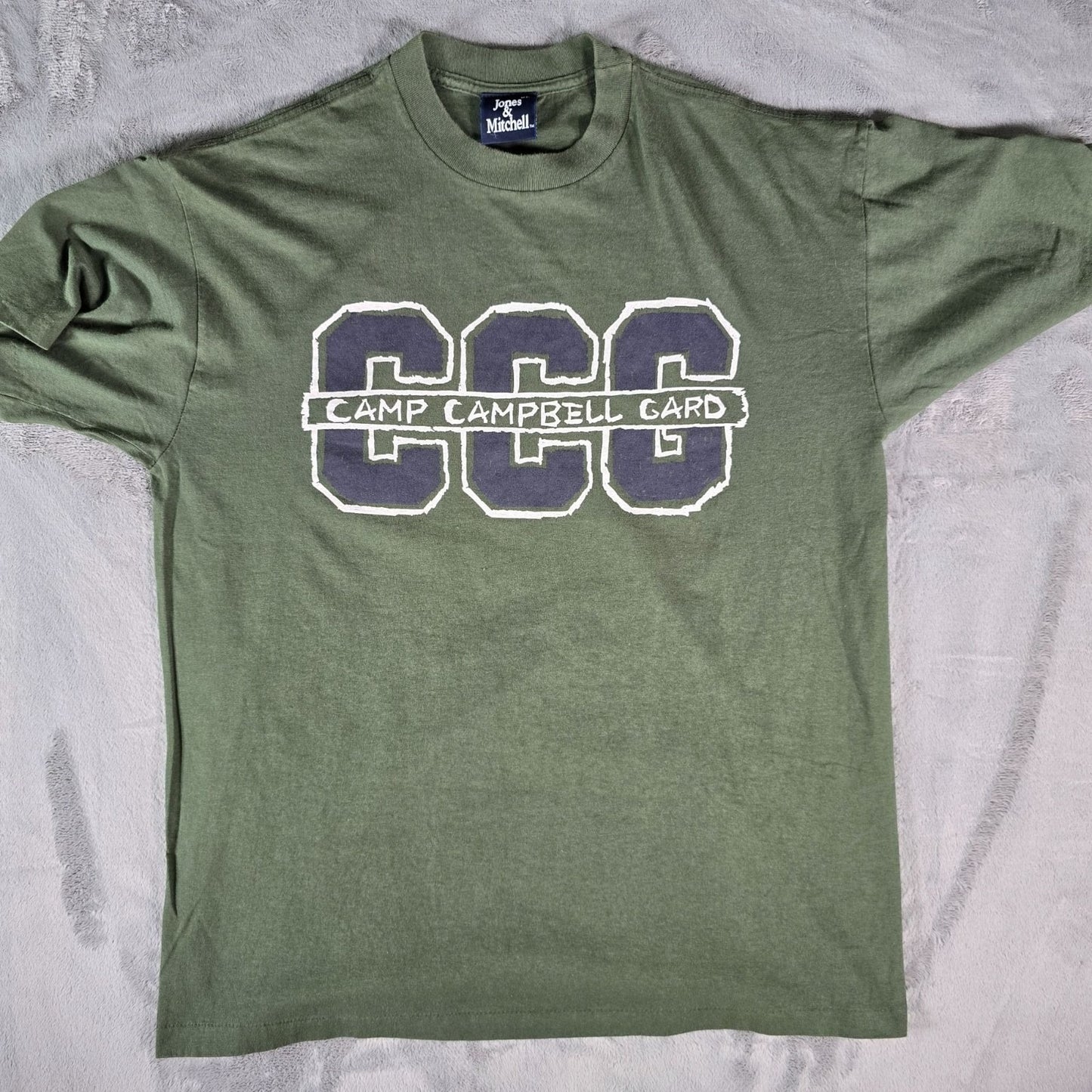 Vintage 1990s Jones & Mitchell YMCA Camp Campbell Gard Hamilton, OH T-Shirt (XL)