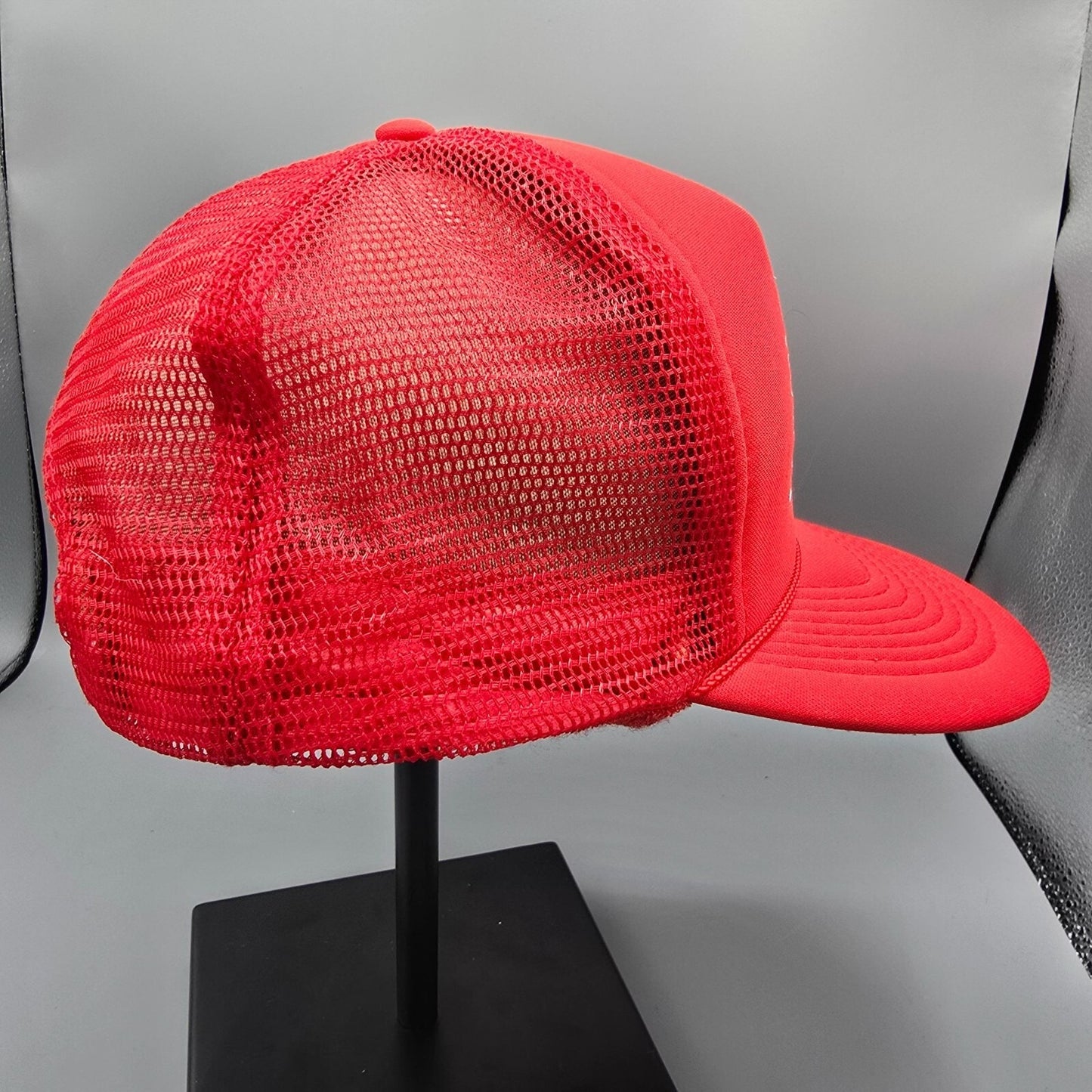 VTG Y2K North County Riders ATV Club Hayward Wisconsin Red Otto Trucker Hat
