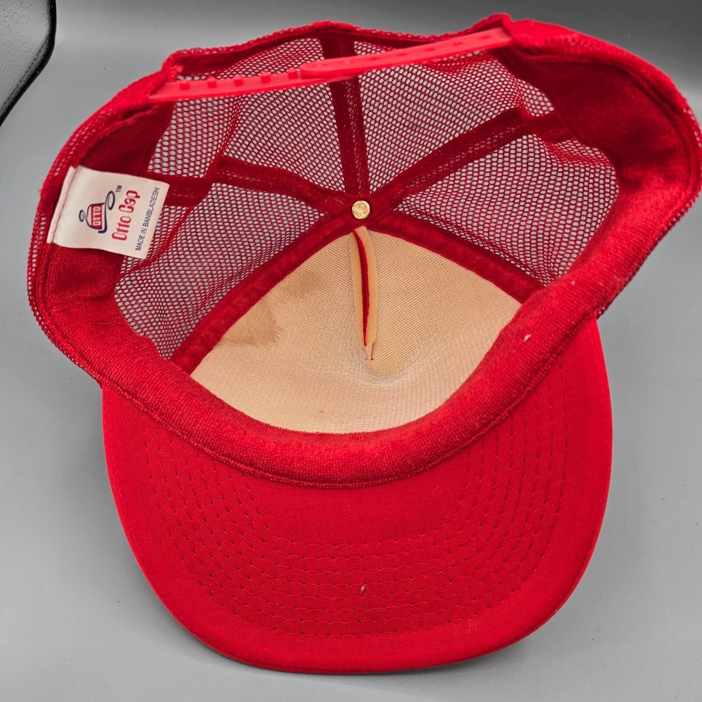 VTG Y2K North County Riders ATV Club Hayward Wisconsin Red Otto Trucker Hat