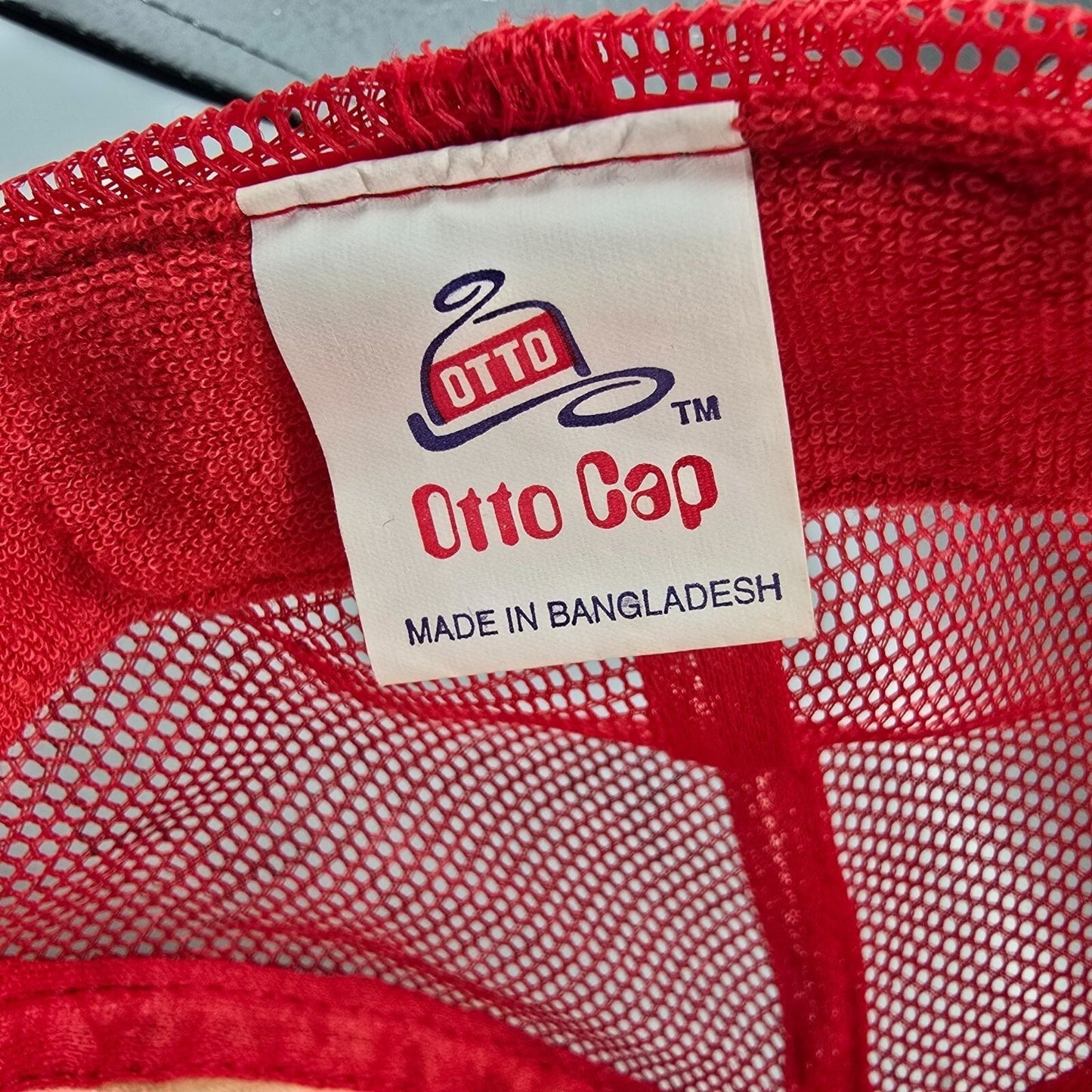 VTG Y2K North County Riders ATV Club Hayward Wisconsin Red Otto Trucker Hat