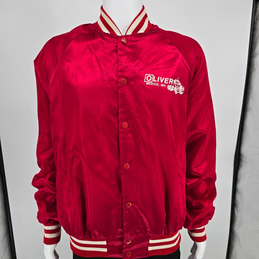 Vintage 1990s Oliver Transportation Mexico, Missouri Bomber Jacket (XL/XXL)