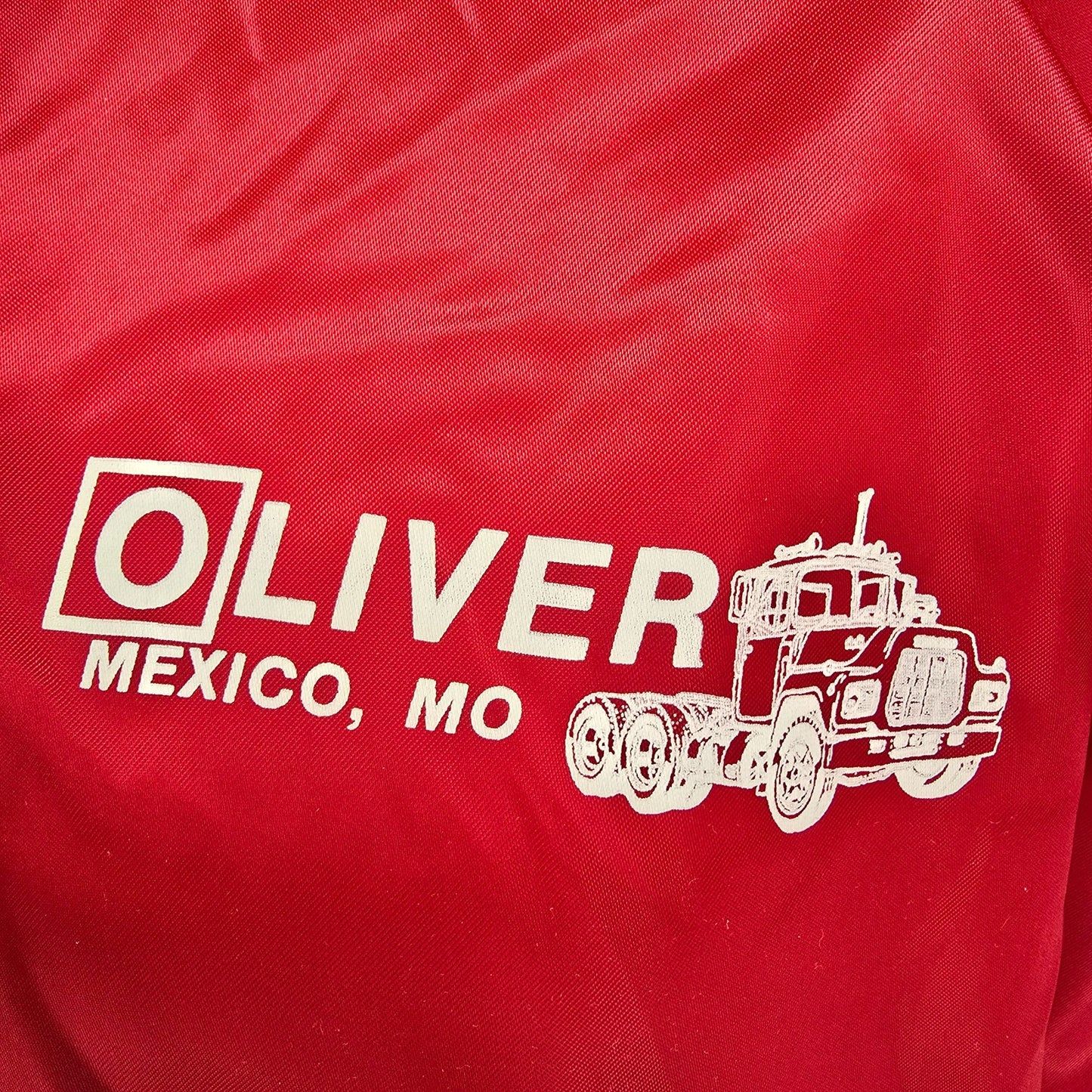 Vintage 1990s Oliver Transportation Mexico, Missouri Bomber Jacket (XL/XXL)