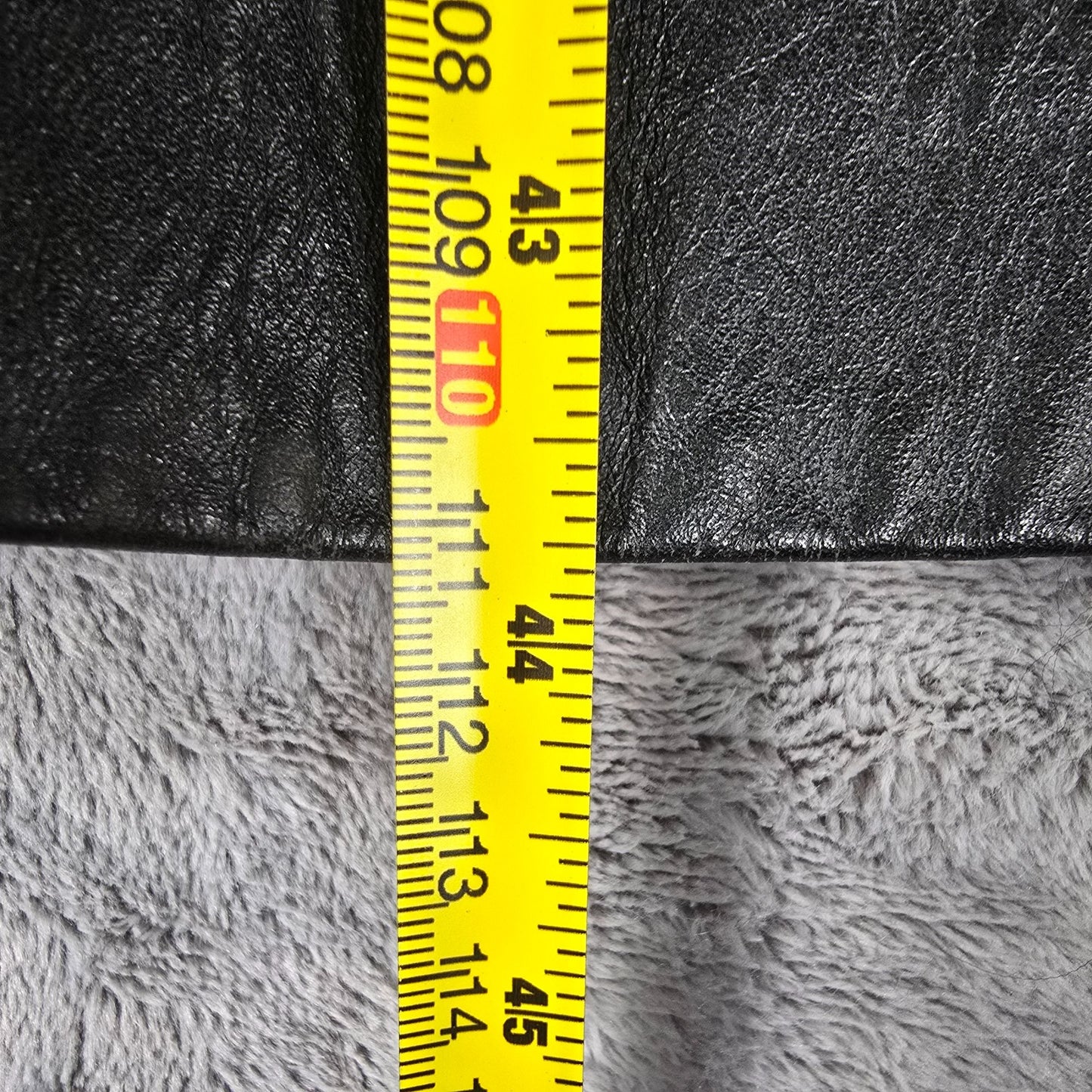 Vintage 1990s Split End Ltd. Single-Breasted Black Leather Trench Coat (M)