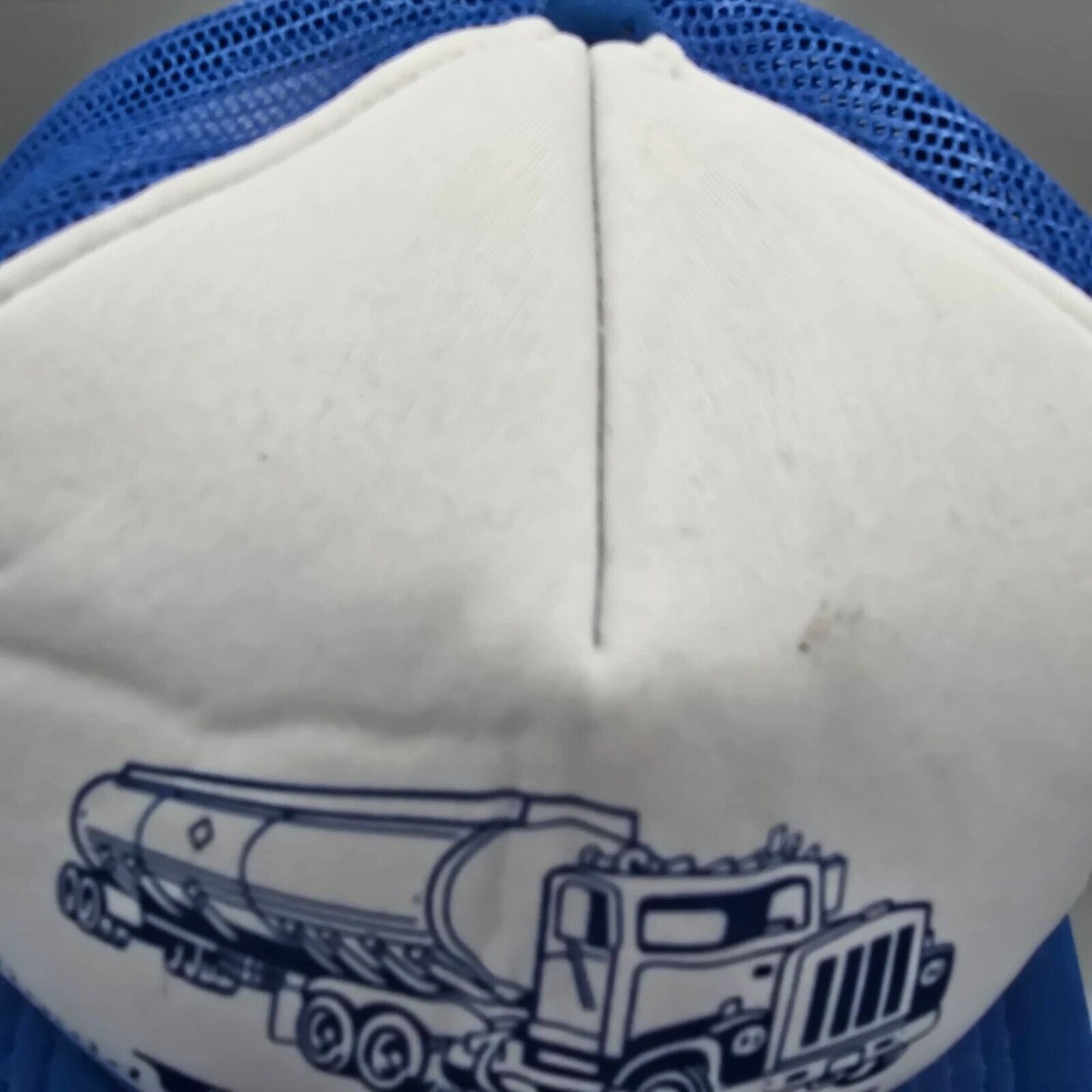 Vintage 80s/90s Distressed LWM Liquid Waste Management, Inc. ASI Trucker Hat