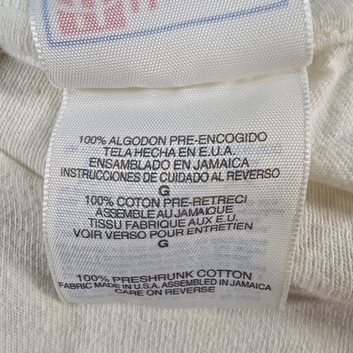 Vintage 1996 Hanes Beey-T Atlanta Olympics Embroidered Logo T-Shirt (L)