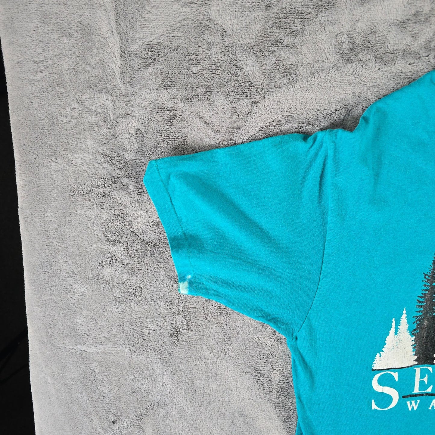 Vintage 1980s Hanes Beefy-T Seattle Washington Souvenir T-Shirt (M/L)