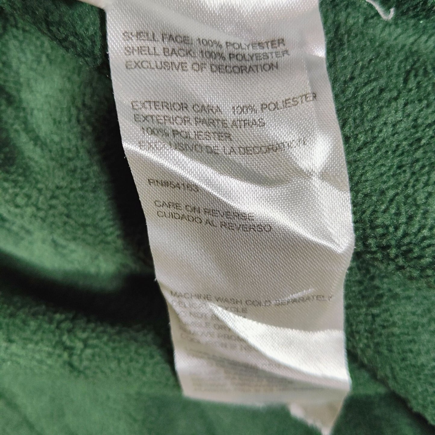 NFL Green Bay Packers Logo Fleece Lined Hooded Gray Jacket (Large) *FLAWS*