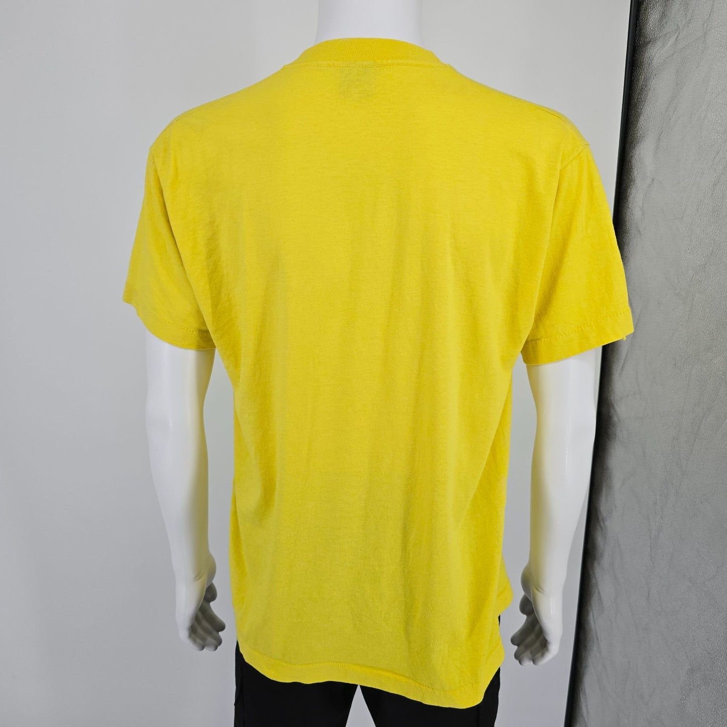 Vintage 1989 National DeSoto Convention T-Shirt XL Yellow Classic Cars Graphic Tee