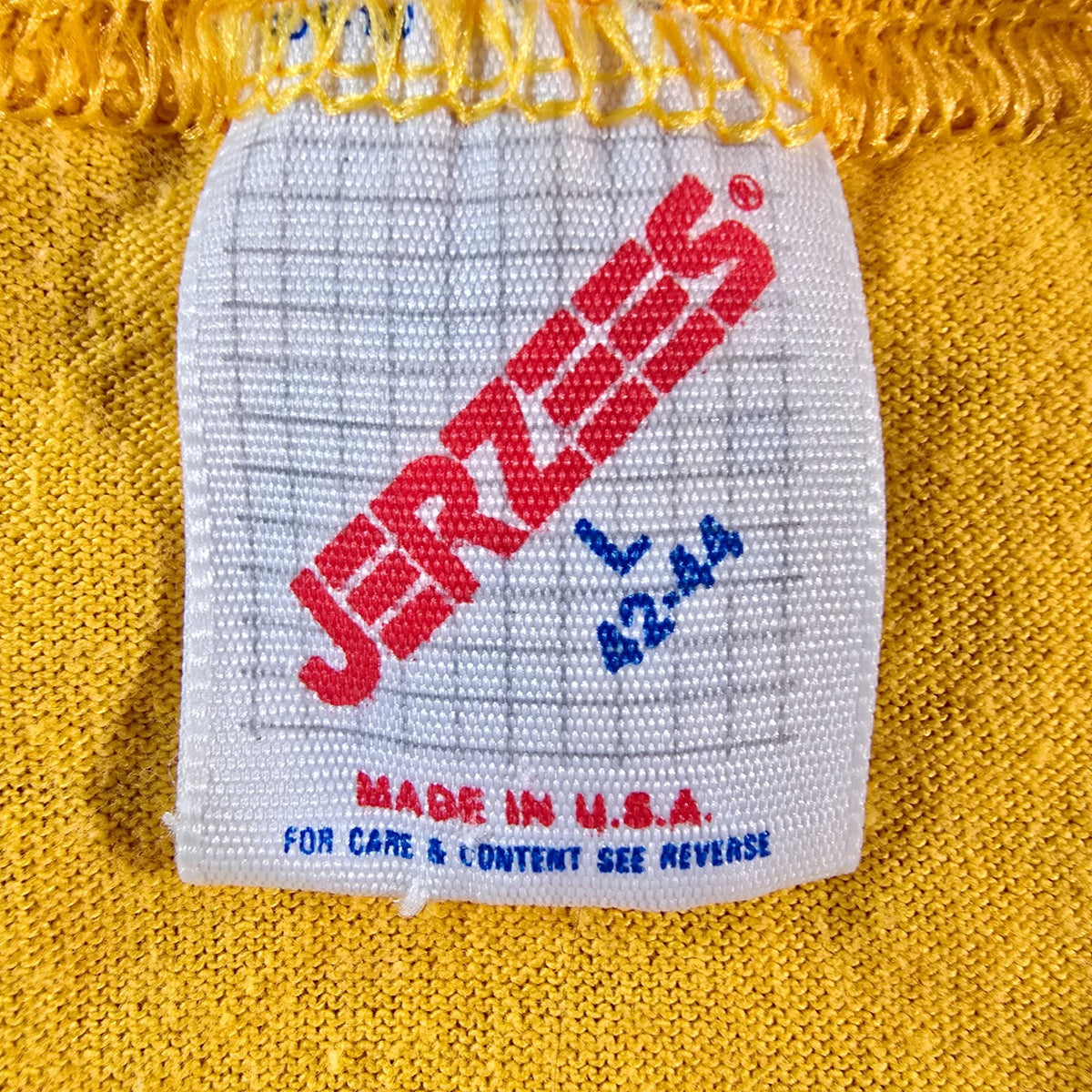 Vintage 1990s Jerzees City Glass & Mirror #2 Baseball/Softball T-Shirt (L)