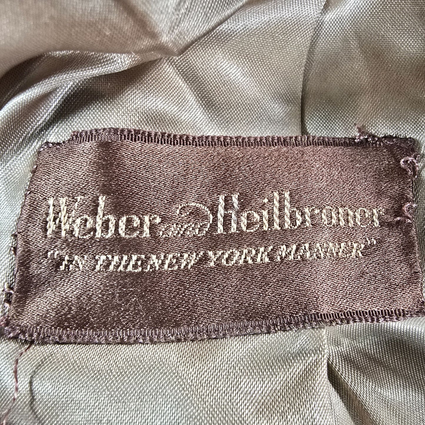 Vintage 1950s Weber and Heilbroner Women's "Weatherbee" Tweed Walking Coat (M)