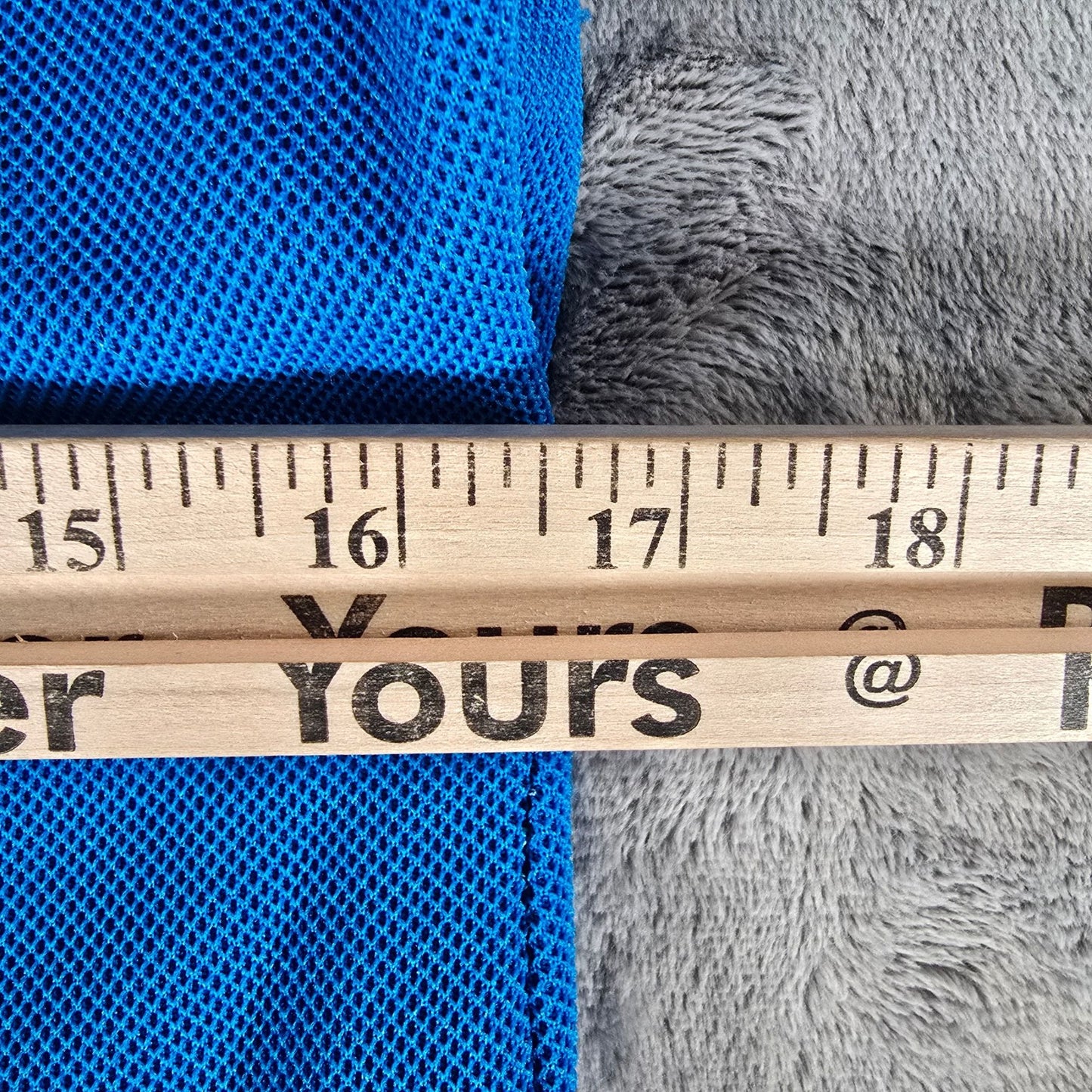 Vintage 1960s Amy Adams Knits Blue Contrast Collar A-Line Mod Dress (Size 8/M)