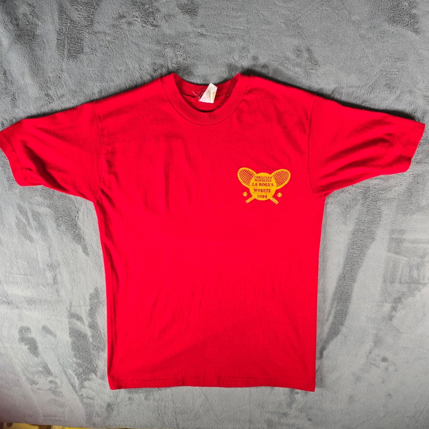 Vintage 1984 Tennis ATP Championship/Cincinnati Open Sponsor T-Shirt (S/M)