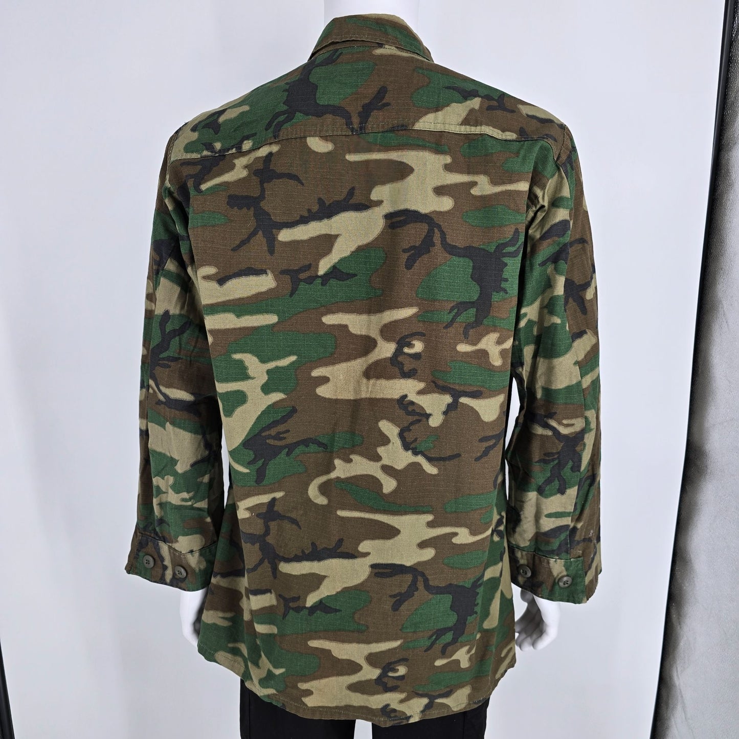 Vintage 1978 USMC ERDL Camouflage RDF Combat Uniform Jacket (Medium-Long)